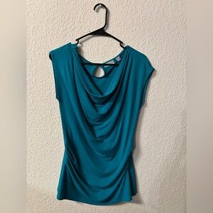 New York & Company Teal Shirt